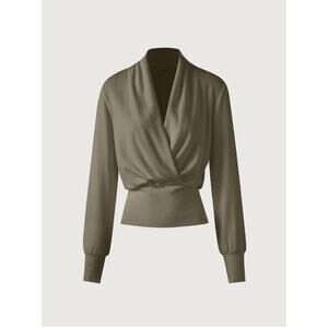 OGL ProWarm Surplice Tuckable Top NWT SIZE S